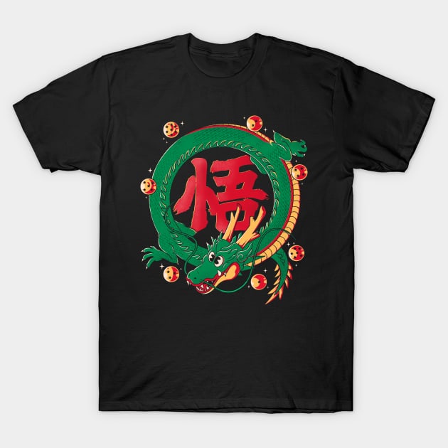 Dragon Kanji T-Shirt by Eoli Studio